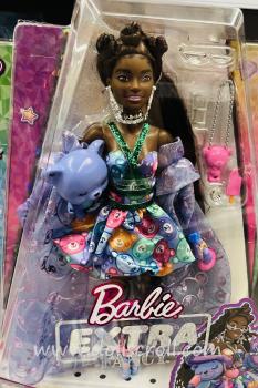 Mattel - Barbie - Extra Fancy - African American - кукла